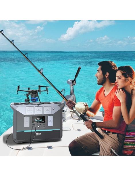 DaranEner NEO1500Pro Generatore Solare Portatile Da 1382Wh Uscita CA Da 1800W 14 Porte