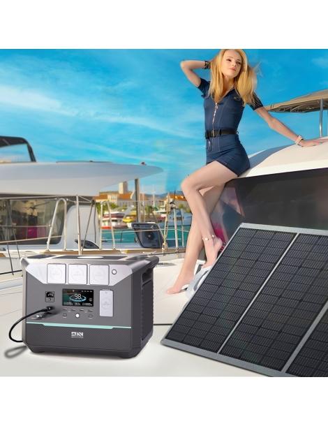 DaranEner NEO1500Pro Generatore Solare Portatile Da 1382Wh Uscita CA Da 1800W 14 Porte
