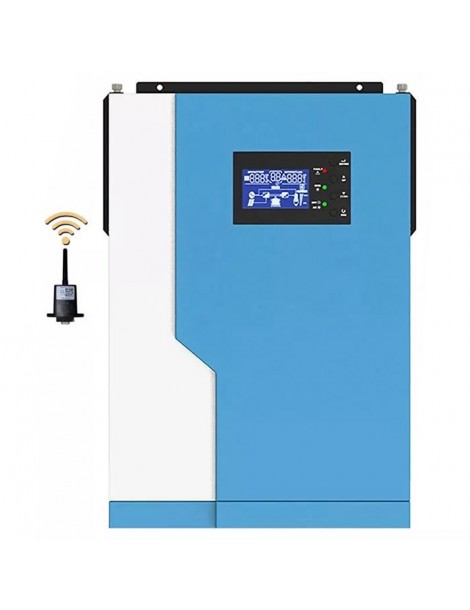 DAXTROMN Inverter Solare Off Grid da 3 5KW Caricatore MPPT da 24V DC 100A Sinusoidale Puro con Ingresso PV 450VDC e WiFi