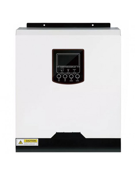 DAXTROMN Inverter solare off grid da 3KW caricatore PWM da 24V DC 70A ingresso PV 80VDC Inverter sinusoidale puro senza WiFi