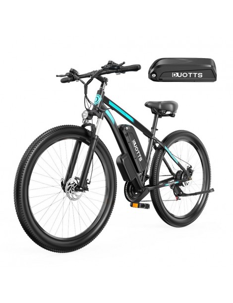 DUOTTS C29 Bici Elettrica 750W Mountain Bike Doppia 48V 15Ah Batteria
