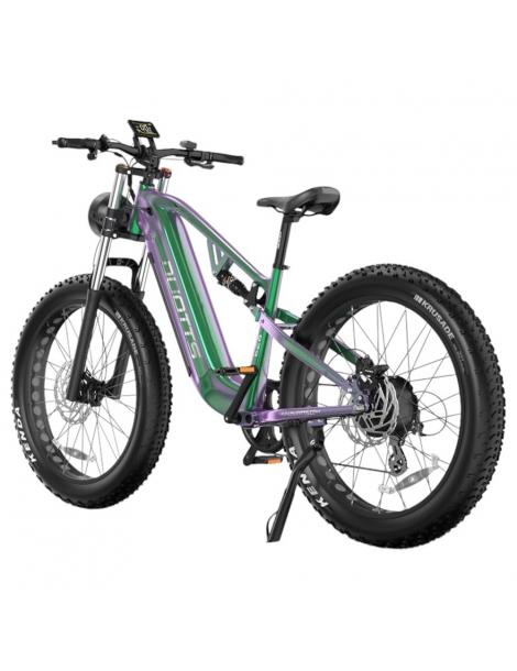 DUOTTS E26 Mtb Elettrica Motore 750W Batteria 48V 20Ah 120km - Verde Viola