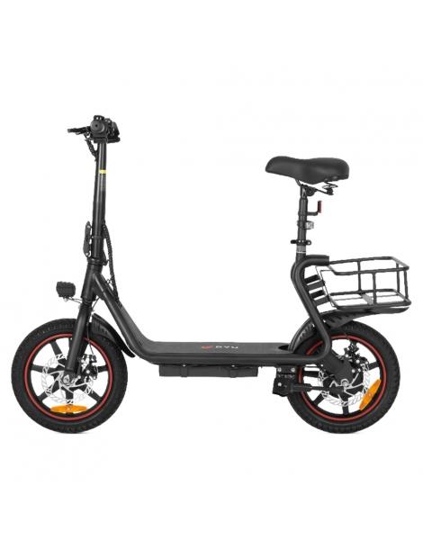 DYU C4 Scooter Elettrico Motore 250W Batteria 36V 10AH - Nero