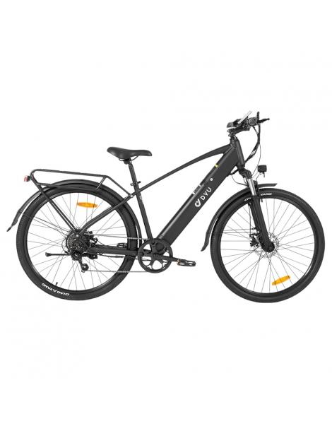 DYU C5 City Electric Bike motore 250W batteria 48V 10AH 27 5 pollici 25km/h 65km freni a doppio disco - nero