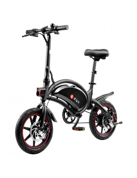 DYU D3F Con Pedale Ciclomotore Elettrico Pieghevole -10AH Batteria al Litio