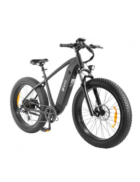 DYU King 750 26*4.0 Pollici Fat Tire Mountain Bike Elettrica 48V 750W Brushless Ad Alta Velocità Motore 20Ah Batteria
