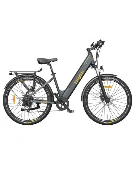 Eleglide T1 STEP-THRU Bici Elettrica Da Trekking Batteria Da 13Ah 36V Autonomia Massima 100km Motore Da 250W - Grigio Scuro