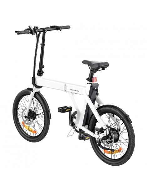 ENGWE P20 Bici Elettrica Pieghevole Motore Silenzioso 250W Sensore Di Coppia Batteria 36V 9.6A Pneumatici 20*1.95'' - Bianco