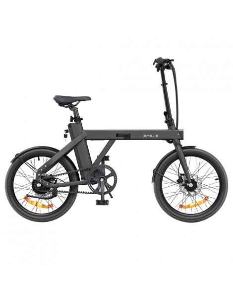 ENGWE P20 Bici Elettrica Pieghevole Motore Silenzioso 250W Sensore di Coppia Batteria 36V 9.6A Pneumatici 20*1.95'' - Nero