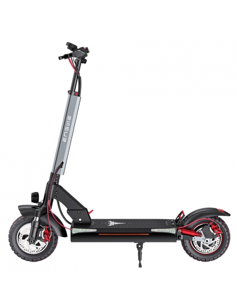 ENGWE Y600 Scooter Elettrico Pieghevole Motore 600W Batteria 48V 18.2Ah Pneumatici Grassi 10*4 Pollici