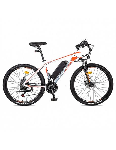 FAFREES Bici Elettrica Da 26 Pollici 250 W Con Batteria Agli Ioni Di Litio Da 36 V 10 Ah SHIMANO 21 Velocità-Bianco