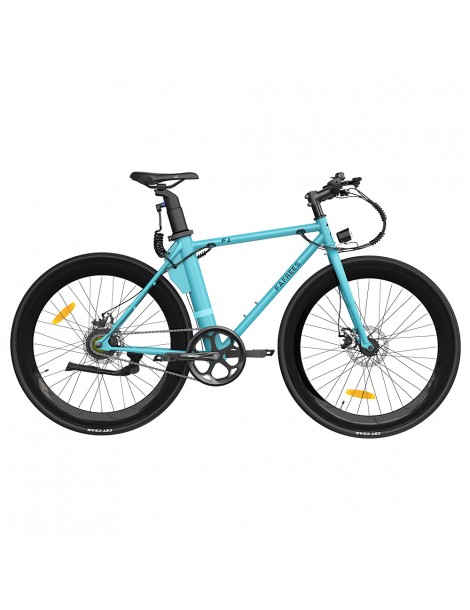 FAFREES F1 700C*28C Pneumatici da Strada Bici Elettrica - 250W Motore Brushless & Batteria 36V 8.7Ah - Blu