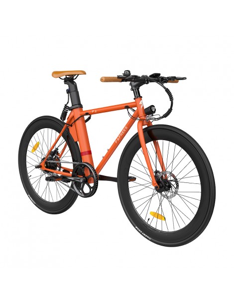 FAFREES F1 700C*28C Pneumatici Da Strada Bici Elettrica - 250W Motore Brushless & Batteria 36V 8.7Ah - Arancione