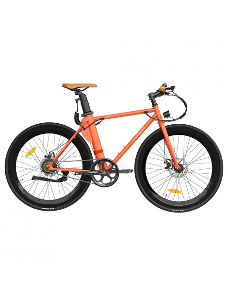 FAFREES F1 700C*28C Pneumatici da Strada Bici Elettrica - 250W Motore Brushless & Batteria 36V 8.7Ah - Arancione