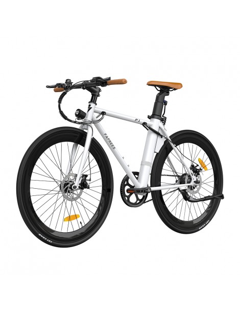 FAFREES F1 700C*28C Pneumatici Da Strada Bici Elettrica - 250W Motore Brushless & Batteria 36V 8.7Ah - Bianco
