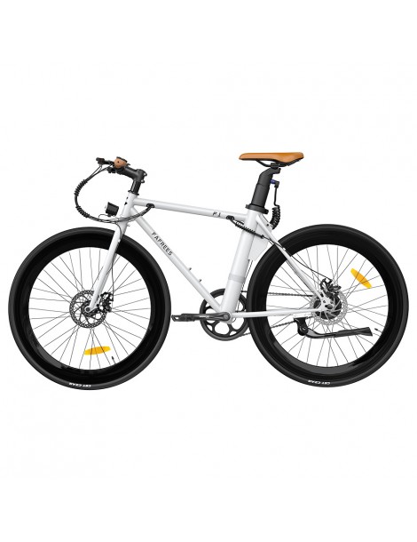FAFREES F1 700C*28C Pneumatici Da Strada Bici Elettrica - 250W Motore Brushless & Batteria 36V 8.7Ah - Bianco