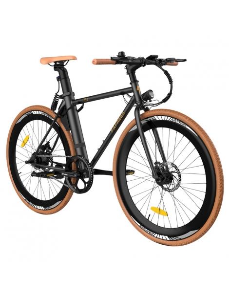 Fafrees F1 City Electric Bike Motore 250W 36V 10AH Pneumatici CST 700C*38C 25km/h 40N.M 90km - Arancione Nero