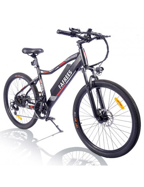 FAFREES F100 26' Bici Elettrica 33 KMPH Mountain Ebike Adulti 350 W Motore 48 V 11 6 Ah Batteria Rimovibile-Nero