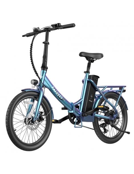 Fafrees F20 Lasting Bici Elettrica Pieghevole Motore 250W Batteria 36V 18.2Ah Pneumatici 20*1.95'' - Radiant Teal