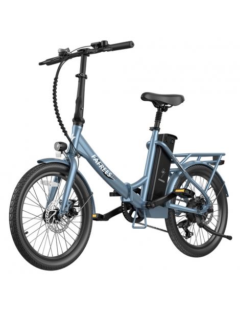 Fafrees F20 Lasting Bici Elettrica Pieghevole Motore 250W Batteria 36V 18.2Ah Pneumatici 20*1.95'' - Blu Haze
