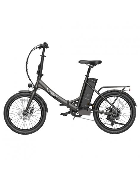 Fafrees F20 Lasting Bici Elettrica Pieghevole Motore 250W Batteria 36V 18.2Ah Pneumatici 20*1.95'' - Nero
