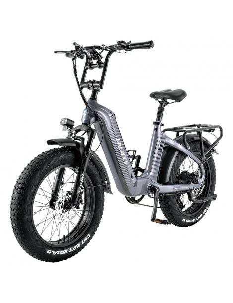 FAFREES F20 Master E-bike 20*4.0 Pollici Pneumatico 500W Trazione Posteriore 25km/h Velocità Massima- Grigio