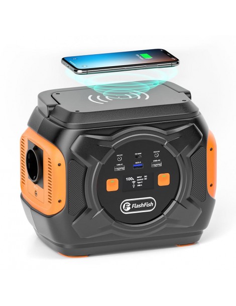 Flashfish A301 320W 292Wh 80000mAh Generatore Solare Portatile Per Viaggi All'Aperto Campeggio Casa Versione EU