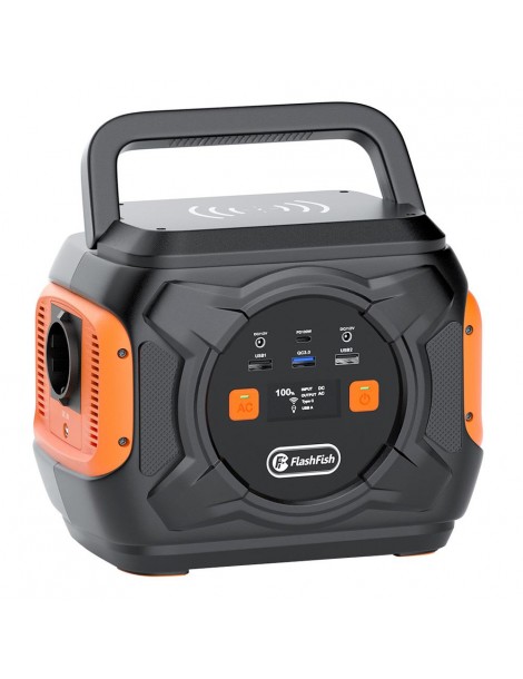 Flashfish A301 320W 292Wh 80000mAh Generatore Solare Portatile per Viaggi all'Aperto Campeggio Casa Versione EU