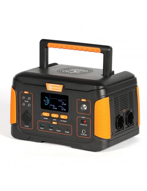 Flashfish J1000 Plus Generatore Solare Portatile 1000W/932 4Wh Ricarica Wireless 15W Versione UE