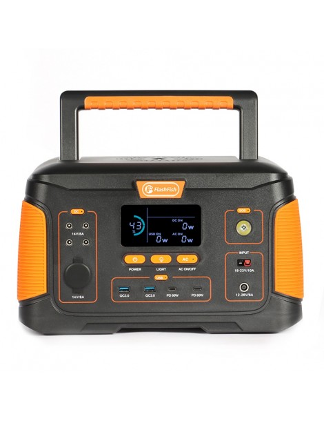 Flashfish J1000 Plus Generatore solare portatile 1000W/932 4Wh ricarica wireless 15W versione UE