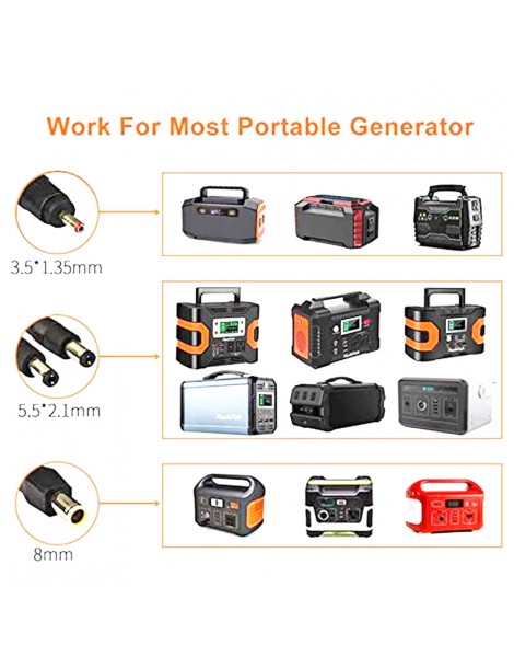 Flashfish SP 18V 100W Pannello Solare Portatile Doppio Caricatore Solare USB Pieghevole