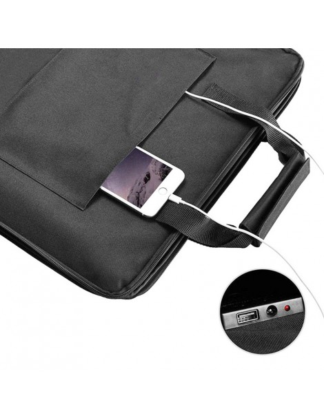 FlashFish SP50 18V/50W Pannello Solare Pieghevole Adattatore DC Con Uscita 5V USB 18V DC Per Stazione Elettrica