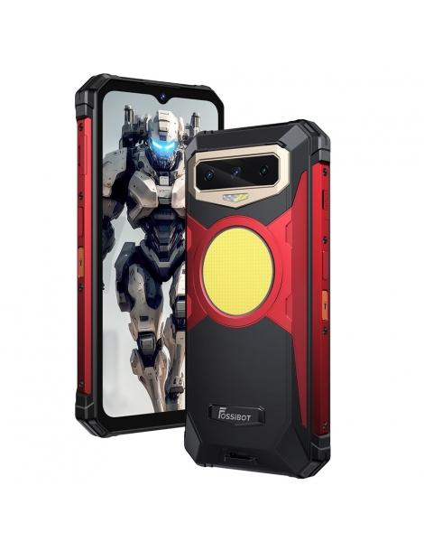 FOSSiBOT F102 Smartphone 12GB 256GB Fotocamera Frontale 32M Fotocamera Posteriore 108M Octa-Core Android 13.0 - Rosso