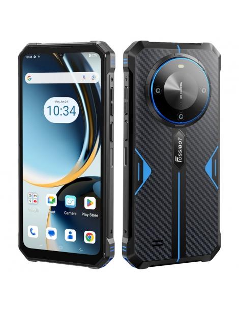 FOSSiBOT F105 Smartphone Robusto Schermo HD+ Da 6 745 Pollici Batteria Da 10300mAh 4GB RAM+64GB ROM - Blu