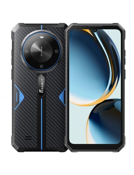 FOSSiBOT F105 Smartphone robusto schermo HD+ da 6 745 pollici batteria da 10300mAh 4GB RAM+64GB ROM - Blu