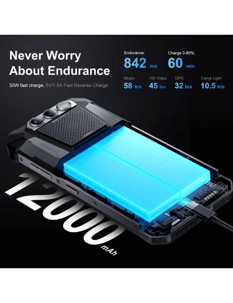 FOSSiBOT F106 PRO Smartphone Robusto Display FHD+ Da 6 58' Processore Helio G85 15GB Di RAM+256GB Di Memoria ROM