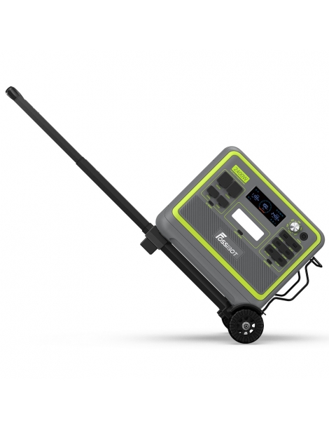 FOSSiBOT F2400 Carrello Pieghevole Può Sostenere Fino A 25kg Maniglia Regolabile Su 3 Livelli