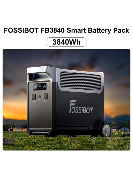 FOSSiBOT FB3840 Batteria Di Espansione Pacco Batteria LiFePO4 Da 3840Wh Per F3600 Pro 6500 Cicli Ricarica Rapida
