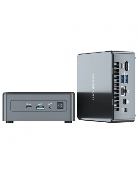 GEEKOM IT11 Mini PC Intel Core I7-11390H 4 Core Fino A 5.0GHz 32GB RAM 1TB SSD 1*HDMI 1*Mini DP 2*USB 4.0 8K UHD 4 Schermi D