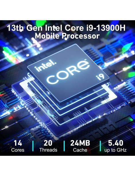 GEEKOM IT13 Mini PC Intel I9-13900H 14 Core 20 Thread Fino A 5 40 GHz 32 GB Di RAM DDR4 2 TB SSD