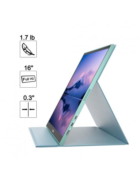 GEEKOM PM16 Monitor Portatile Da 16 Pollici Con Smart Cover Display FHD 1920*1200 Angolo Di Visione 178