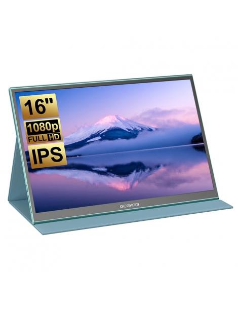 GEEKOM PM16 Monitor portatile da 16 pollici con Smart Cover display FHD 1920*1200 angolo di visione 178