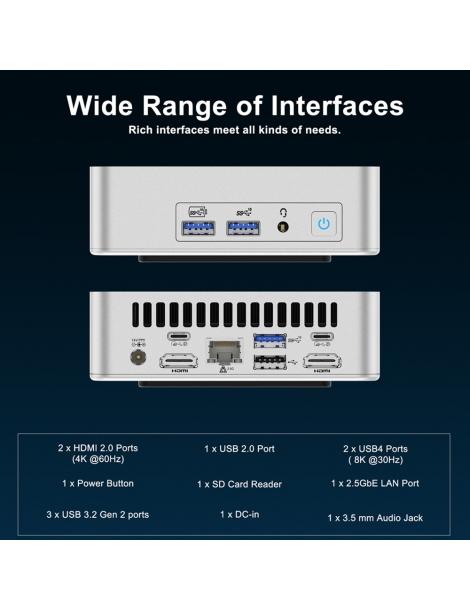 GEEKOM XT12 Pro Mini PC Intel Core I9-12900H 14 Core Fino A 5 0GHz 32GB RAM 1TB SSD