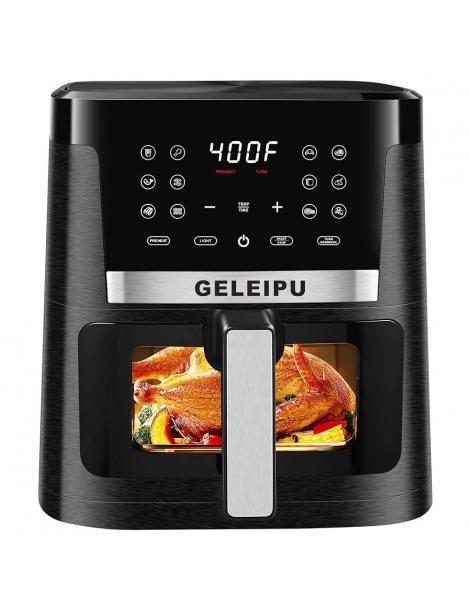 GELEIPU DL27 Friggitrice ad aria da 7 5 quarti potenza 1700W finestra di visualizzazione funzioni 12 in 1