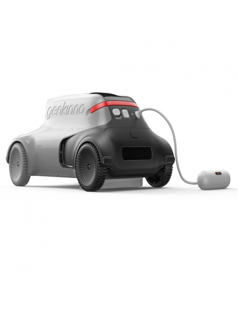 Genkinno P2 Aspiratore Robotico Per Piscine Senza Fili Aspirazione 70W Autonomia 120 Minuti - Grigio
