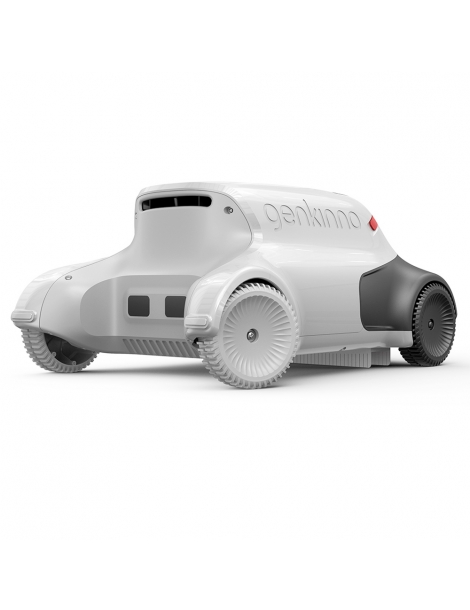 Genkinno P2 Aspiratore Robotico Per Piscine Senza Fili Aspirazione 70W Autonomia 120 Minuti - Grigio