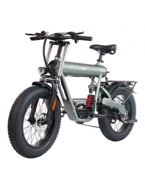 GOGOBEST GF500 20*4.0 Pollici Fat Tire Electric Bike Motore Senza Spazzole Da 750W Batteria 48V 20Ah