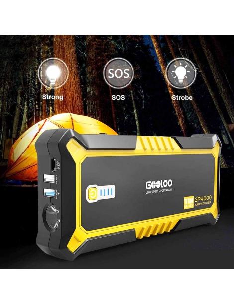 GOOLOO GP4000 Avviatore Di Emergenza Per Auto Con Picco Di 4000A