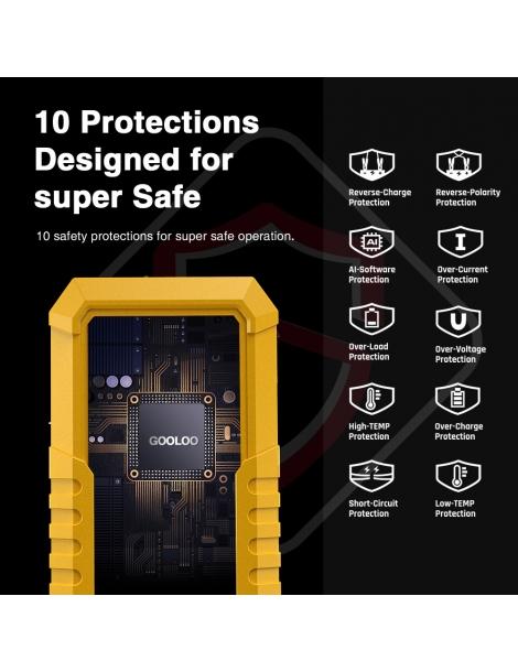 GOOLOO GP4000 PRO Jump Starter Banca Di Energia Da 26800mAh