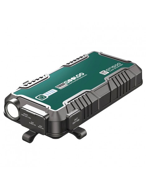 GOOLOO GT1500 Avviatore Di Emergenza Avviamento Auto Con Picco Di 1500A Alimentatore Portatile Impermeabile Da 12 V